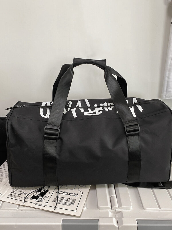 Yilian moda lazer bolsa de viagem para homens e mulheres nova aptidão versátil grande capacidade bagagem embarque ao ar livre