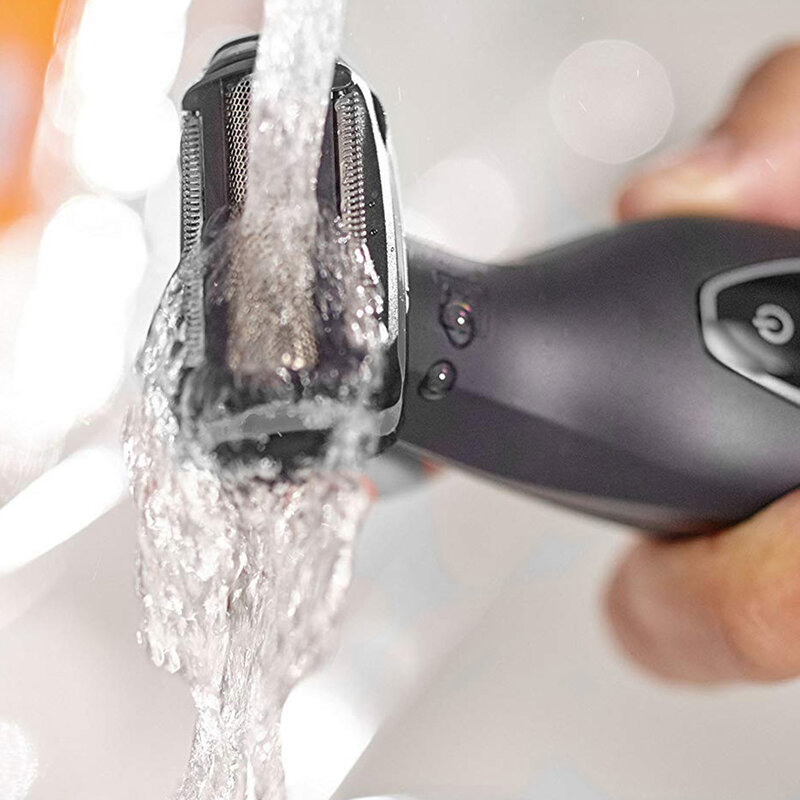 Golarka DSP wielofunkcyjny elektryczny zestaw do golenia akumulator zmywalny męski maszynka do włosów z wysuwanym uchwytem