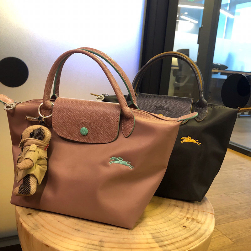 Diskon Besar Tas Longchamp Wanita Tas Tangan Messenger Bahu Lipat Luar Ruangan Online