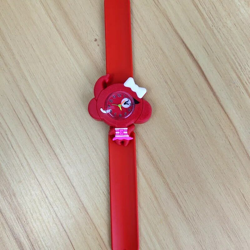 Cartoon Elephant Boy Girl Unisex zegarek kwarcowy dla dzieci dotknij silikonowy pasek sportowy zegarek dla dzieci dziecko urodziny zegar na prezent godziny