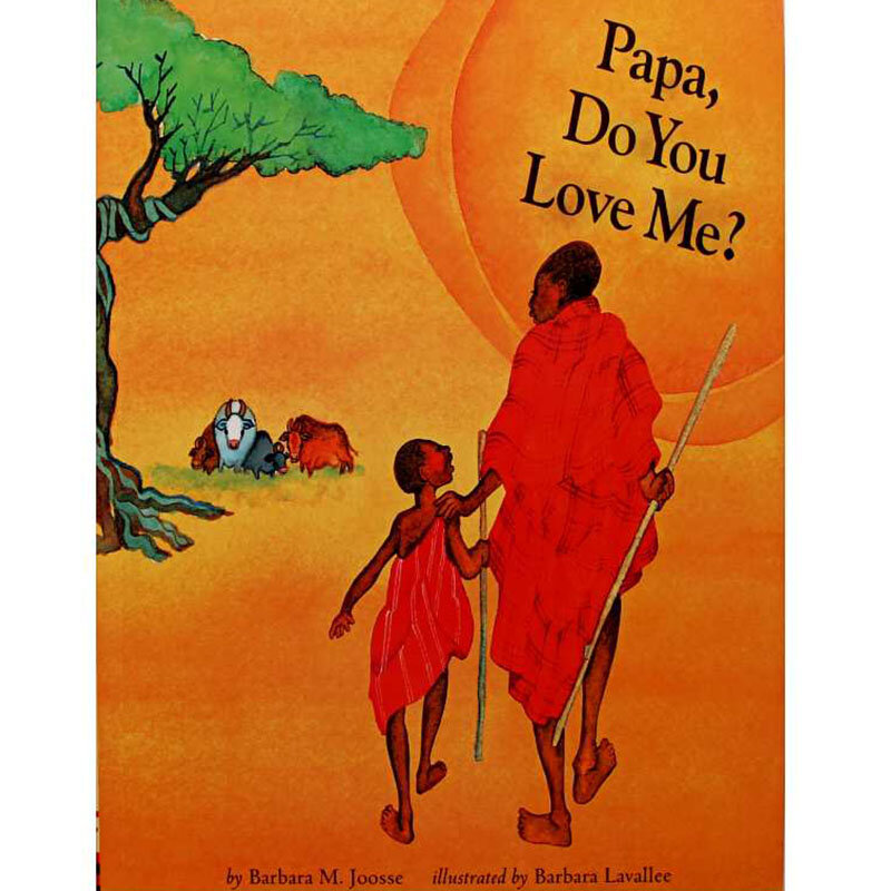 Papa, Do You Love Me? By Barbara M. Joosse Educational English Picture Book Learning Card Story Book For Baby Kids Children Gift