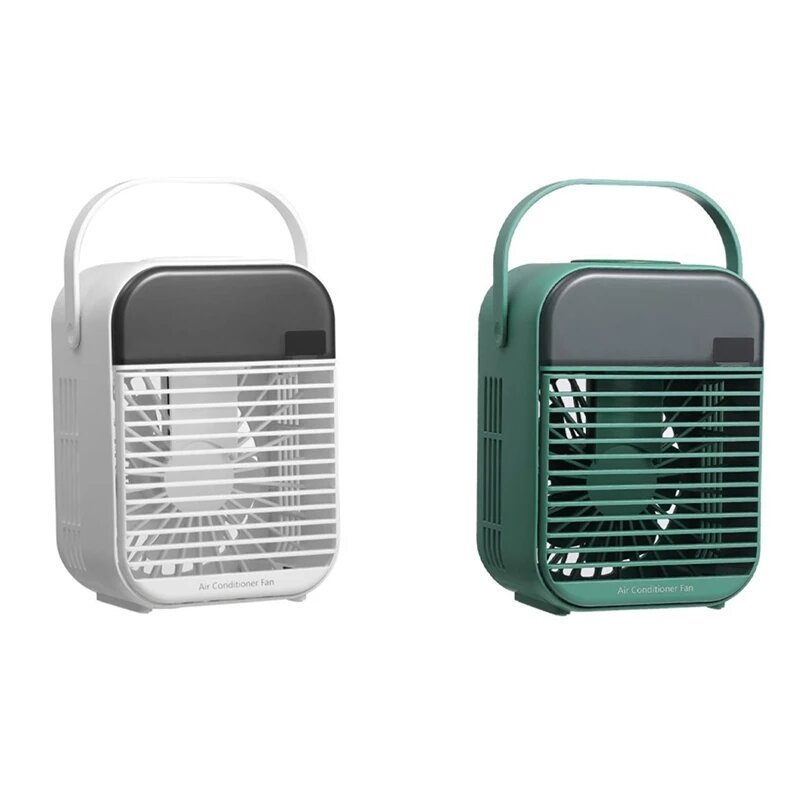 Tragbare Luftkühler Desktop Super Ruhig Mini Klimaanlage Eis Luftkühler Fan für Home Office Zimmer PW