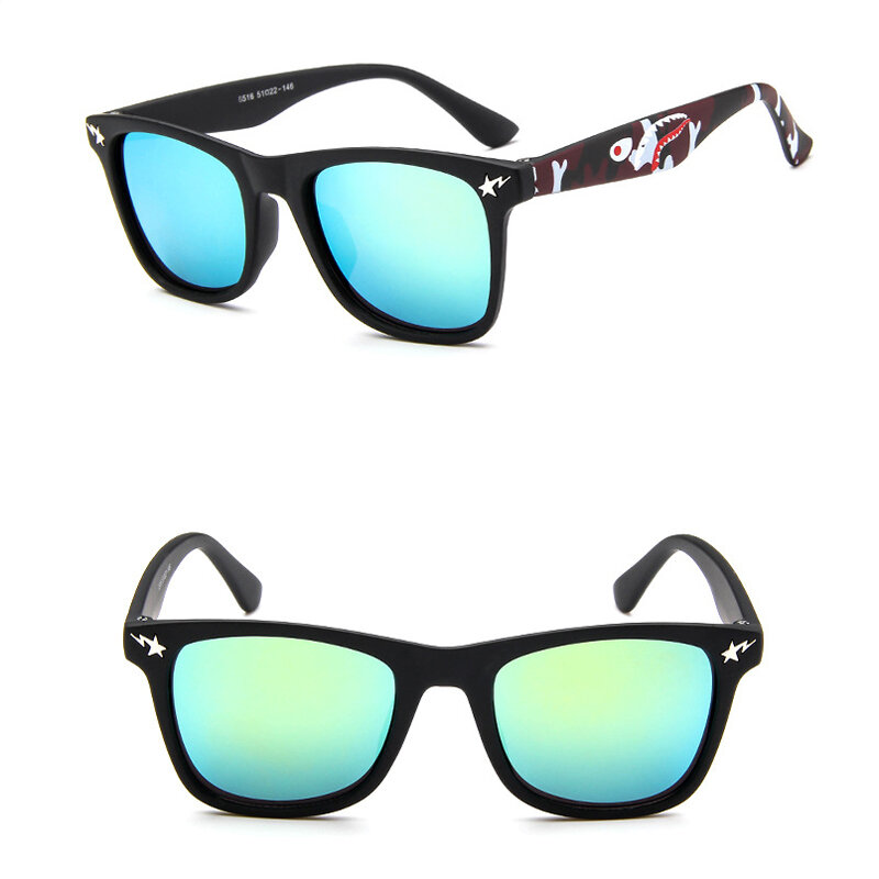 Los niños gafas de sol camuflaje Tarn camo retro style uv400 Protection 