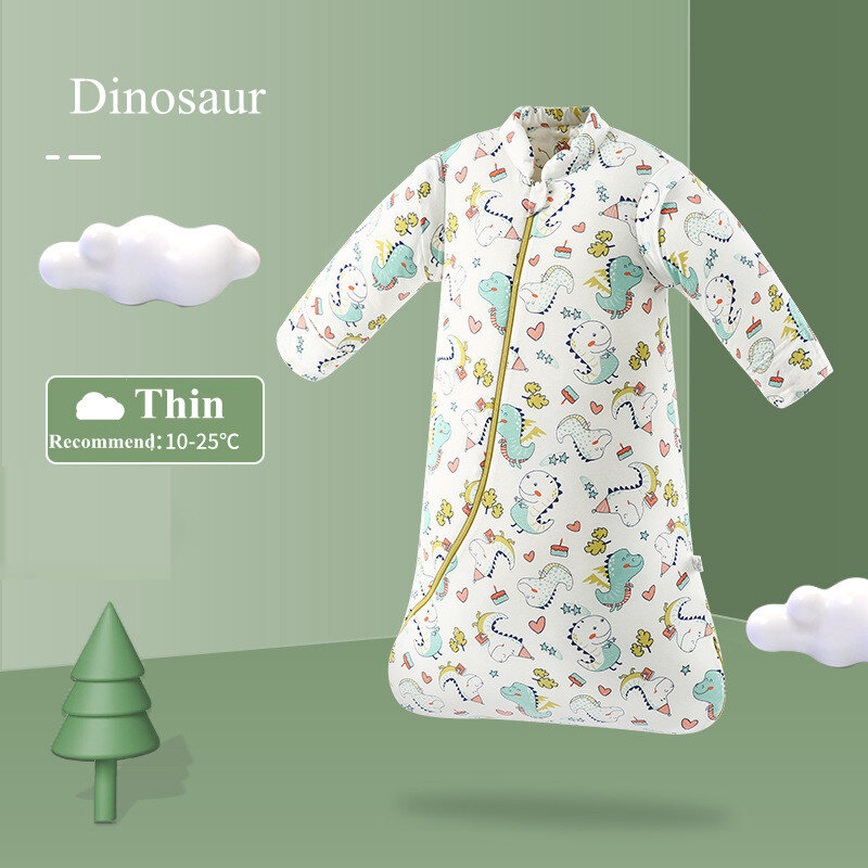 LZH 2022, осенне-зимний спальный мешок для малышей, пижама из чистого хлопка для новорожденных, одежда для маленьких мальчиков и девочек, Женский спальный мешок с защитой от ударов
