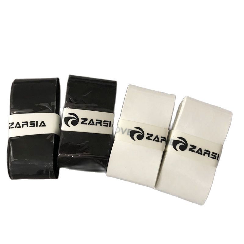 4 個 ZARSIA 薄型 0.6 ミリメートル付箋感触テニスグリップ、抗スリップ通気性テニスラケットオーバー、バドミントン overgrips