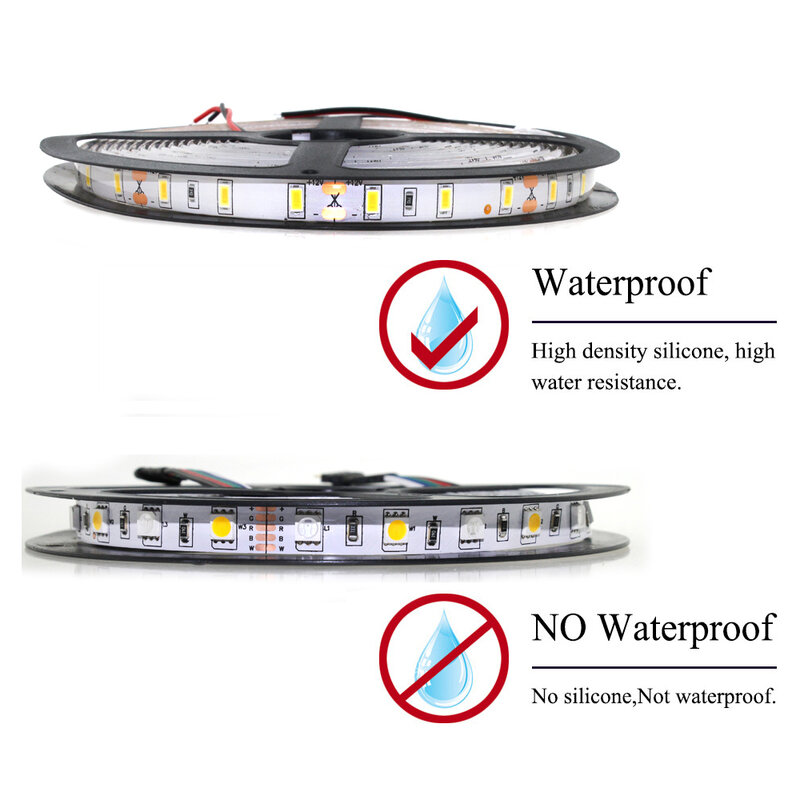 Tira de luces LED con Bluetooth, controlador WIFI, resistente al agua, lámpara Flexible Iuces 2835 de 12V, cinta de luz de fondo de diodo, 5M, 10M, 15M, 20M