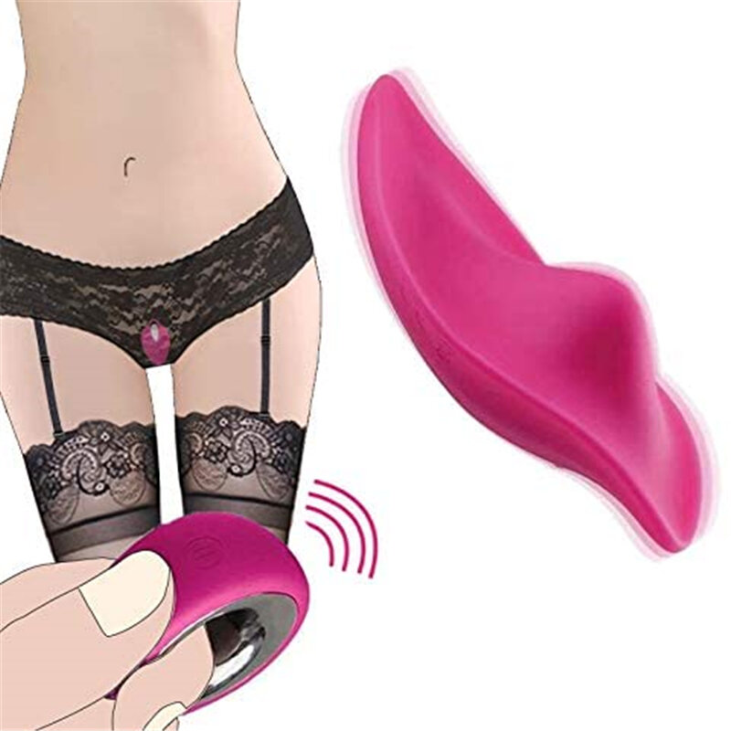 Vibrador para bragas con Control remoto inalámbrico, estimulador del clítoris, juguetes sexuales para mujeres y parejas