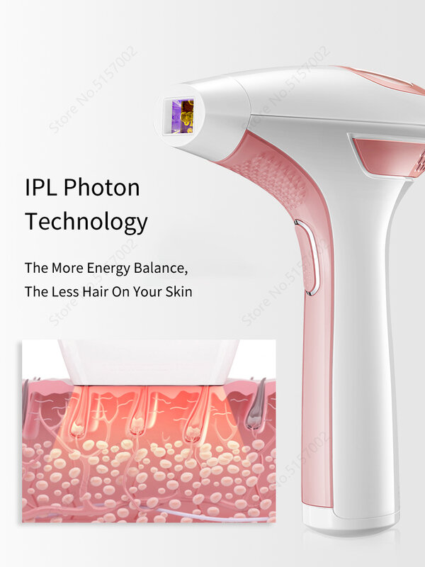 Youpin COSBEAUTY-depiladora láser IPL, fotodepiladora permanente, máquina de depilación eléctrica indolora, 300000 Flashes