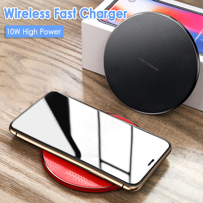 10W Fast Wireless Charger Kit สำหรับ Samsung S10 S9/S8 S6xiaomi USB ชาร์จ Pad สำหรับ IPhone12 11 pro XS Max XR 8