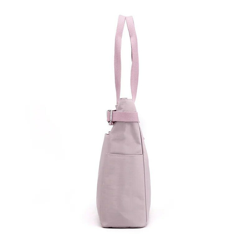 2021 einfache Frauen Handtasche Große Wasserdichte Nylon Mama Windel Tasche Qualität Durable Mutterschaft Pflege Einzelnen Schulter Tasche 1 stücke