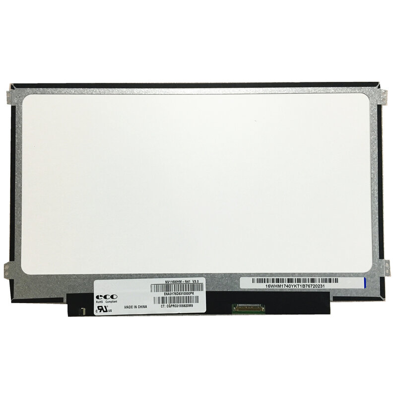 Free Shipping NV116WHM-N41 NV116WHM N41 11.6''inch IPS Laptop Lcd Screen Panel 1366*768 EDP 30 Pins