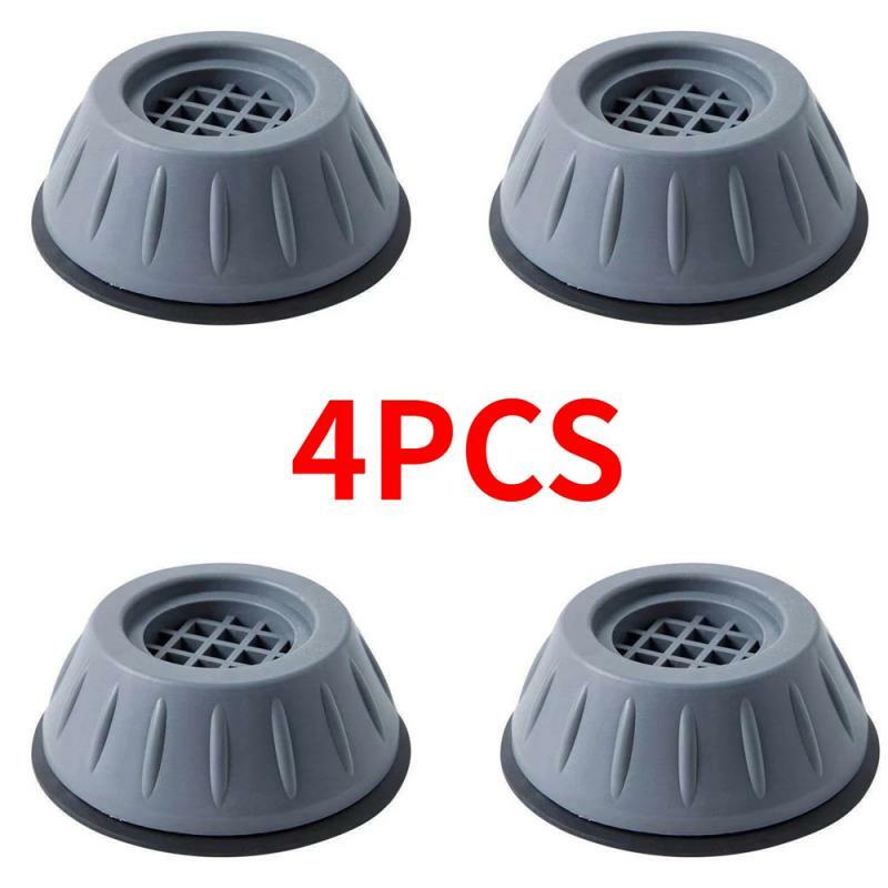 4Pcs Universal Anti Getaran Kaki Bantalan Mesin Cuci Karet Mat Anti-Vibration Pad Pengering Kulkas Dasar Tetap Non-Slip Pad