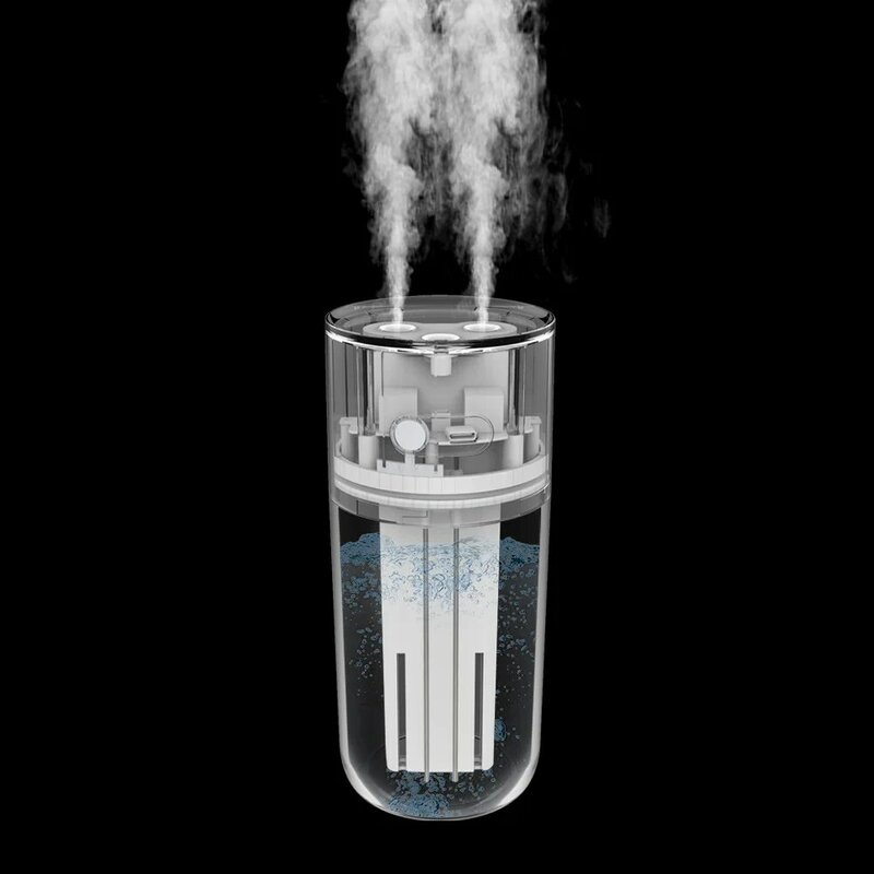 Mini desinfecção umidificador duplo spray pequeno interior escritório veículo fragrância usb umidificador