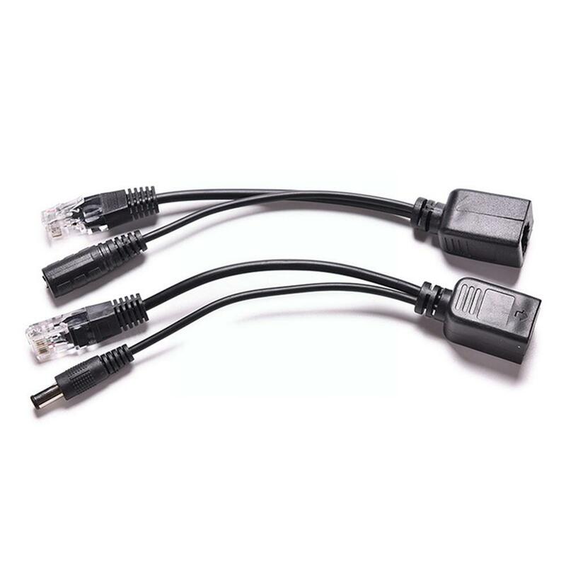 Адаптер для кабеля Poe Rj45, сплиттер для инжектора, сетевой разветвитель питания Poe Ethernet Kit, сепаратор, комбайнер, переходник для инжектора X6w2