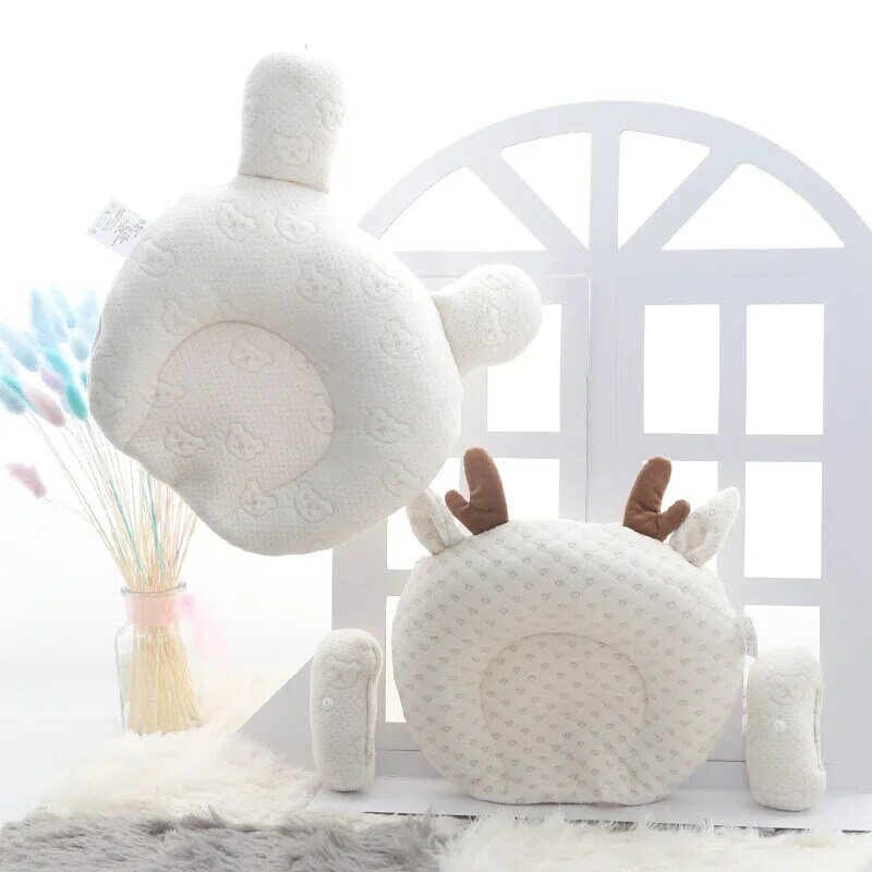 2020 New Baby Prevent Flat Head Shaping Cushion For Newborn Cartoon Printed Sleep Neck-support Pillow For Infant Nursing Pillow