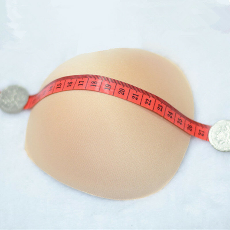여성 수영복 패드 삽입 유방 확장기 바디 장착 디자인 비키니 패딩 인서트 가슴 보이지 않는 패딩 유방 리프트