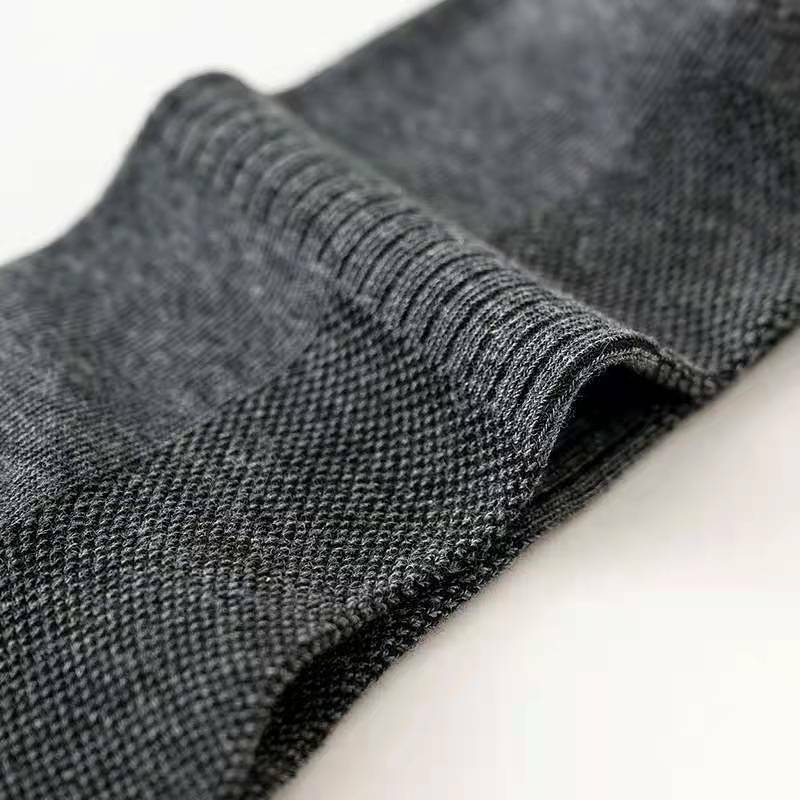 1 szt. Pure Color Mesh męskie skarpety sportowe poliestrowe bawełniane skarpetki stałe netto letnie pot męskie wygodne skarpetki