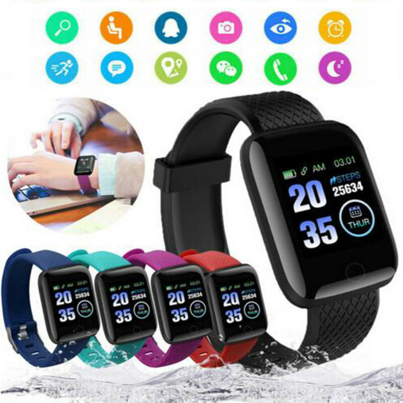 Relógio inteligente, smartwatch da moda d13, fitness para saúde, à prova d'água, esportivo, entrega rápida, 2021