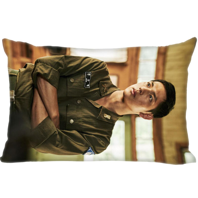 Poduszka Yim Si Wan aktor okładka rzuć poszewka na poduszkę prostokąt poduszka na kanapę/dom/wystrój samochodu zamek spersonalizowana poszewka