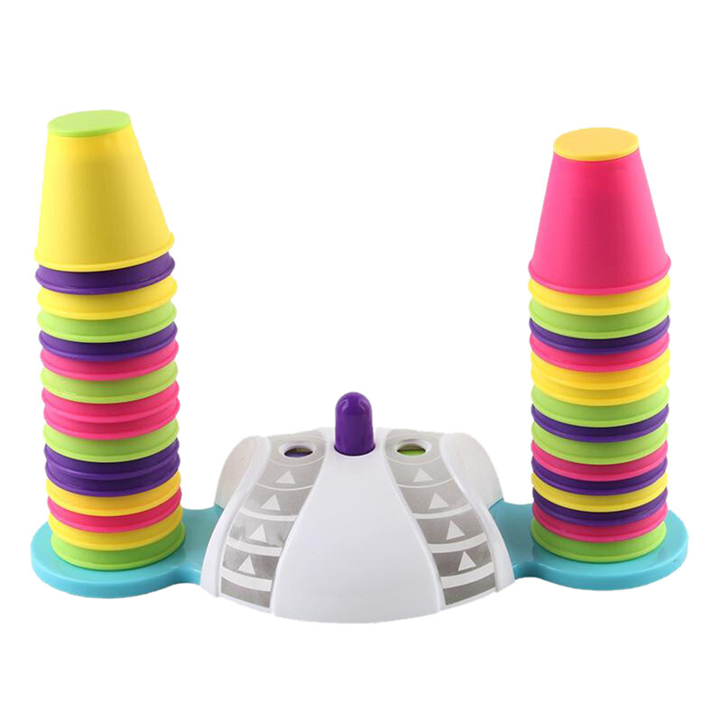 Stapelen Cups - 32 Pcs-Plastic Nestelen Speelgoed-Kleurrijke Speelgoed Set Voor
