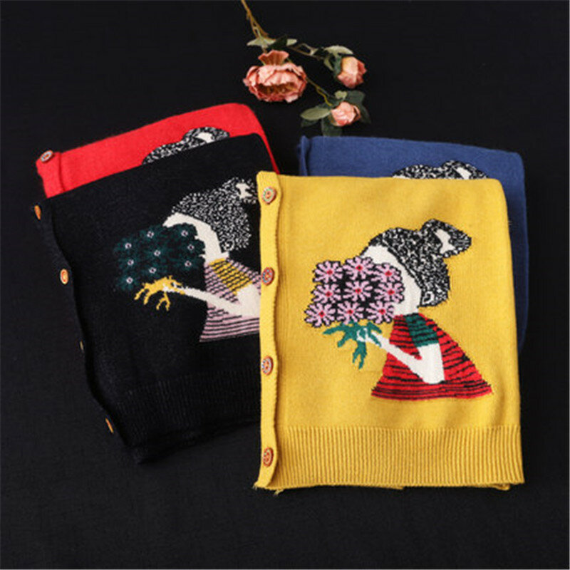 LEDEDAZ – Cardigan épais en tricot et col en V pour femme, chandail décontracté en coton, à la mode, collection automne-hiver 2020