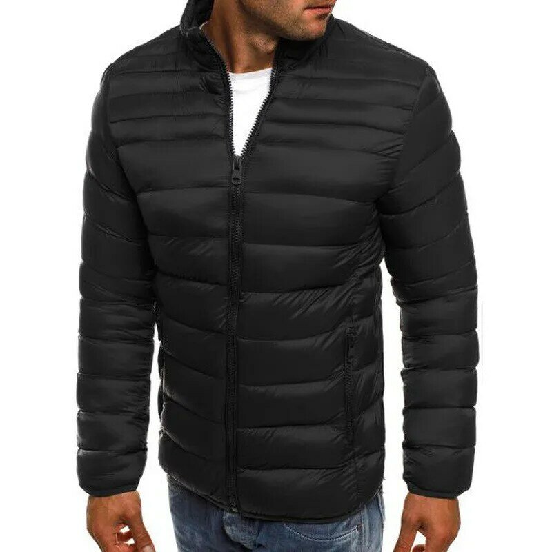 Men 2021 Winter Casual Thick Warm Jacket Parkas Men Autumn New Outwear Windproof Hat Hooded Parkas Jacket Men