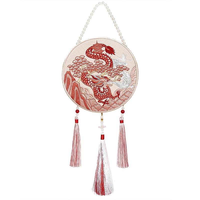 Oryginalna torba Hanfu 12 zodiak haftowane torby