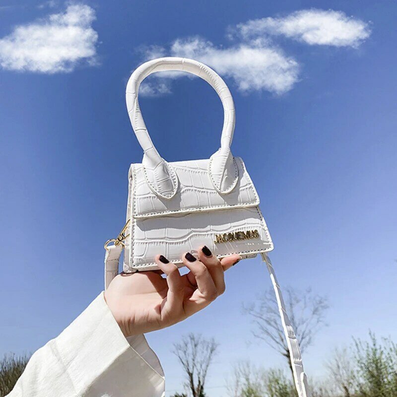 嚢jacquemusバッグ高級ブランドpuレザーショルダーバッグ2021のデザイナーハンドバッグミニクロスボディバッグ財布とハンドバッグ