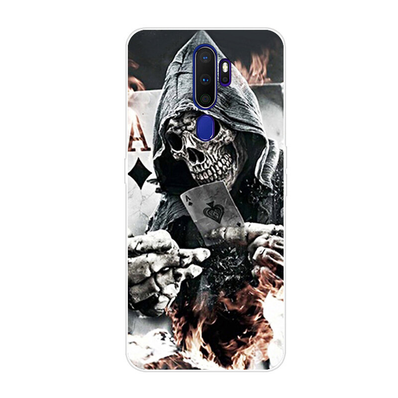 Popular Case For Oppo A9 A5 2020 Case Soft TPU Cool Phone Cases For Oppo A5 A9 2020 A11x Back Cover Case Silicone Coque Funda