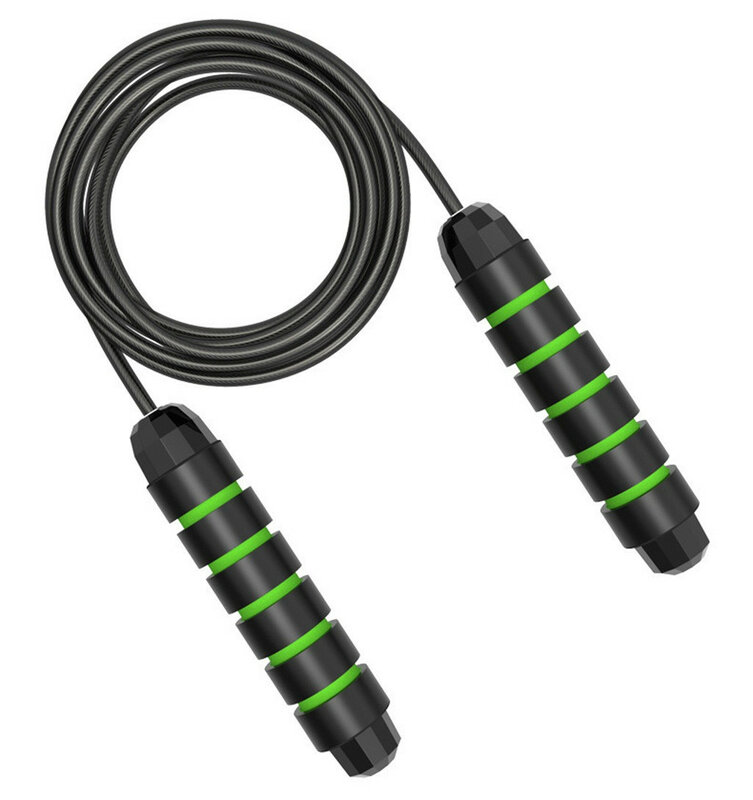 Skipping Rope Tangle-free With Ball Bearings Rapids Speed Jump Rope Cable And 6 Jump Rope Tangle-free Rapid Speed Jumping
