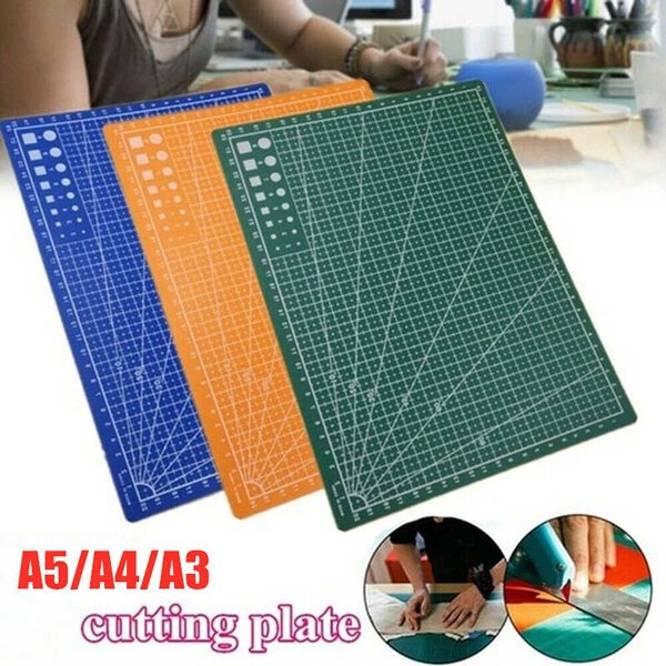 Alfombrilla de corte de un solo lado, tabla de cortar para costura de tela y artesanía, herramienta de arte DIY, A3, A4, A5