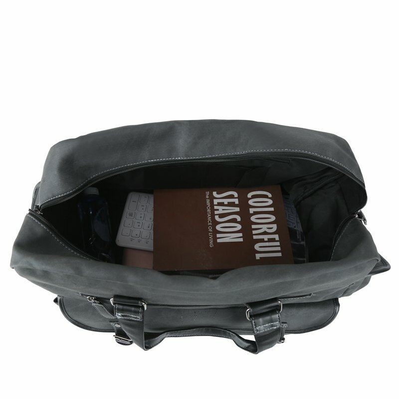 YILIAN Premium sense abrasive leather travelling bag men 2021 new fashion leisure business wear resistant hand-held