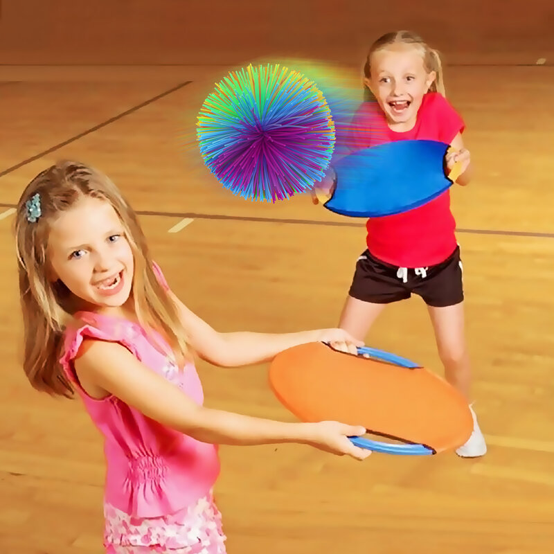 Balle anti-stress arc-en-ciel pour enfants, 5 pièces/lot, jouet doux, sensoriel, anti-Stress, pour autisme, amusant et actif