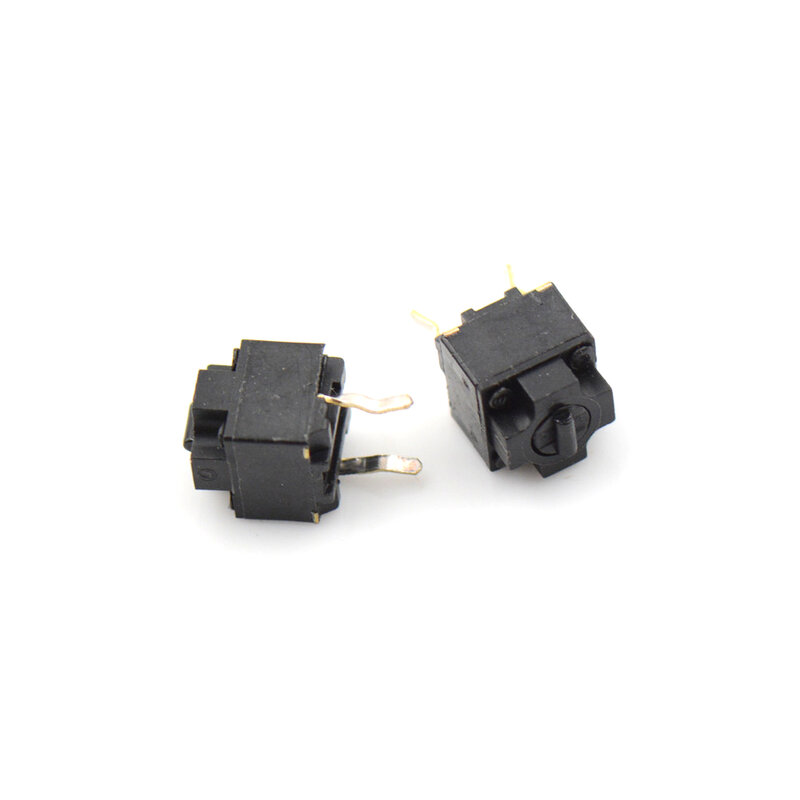 10 шт., микро-переключатель для мыши EVQP0E07K, черная квадратная микро-кнопка переключения
