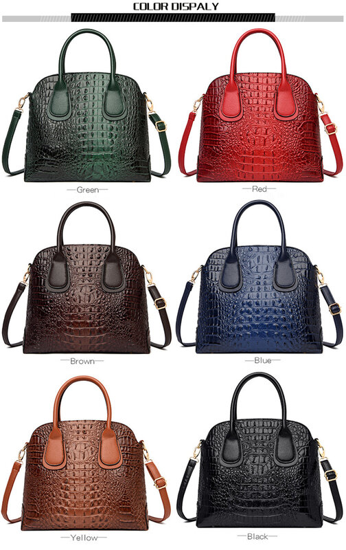 Sacos de escritório para as mulheres 2021 novas bolsas de luxo designer sac a principal femme bolsa de ombro moda jacaré sacos crossbody simples