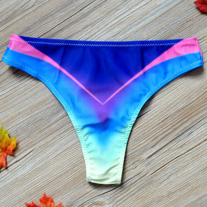 Sexy bikini bottoms para as mulheres maiôs verão beach wear shorts mid cintura biquinis bottoms banho feminino 2021