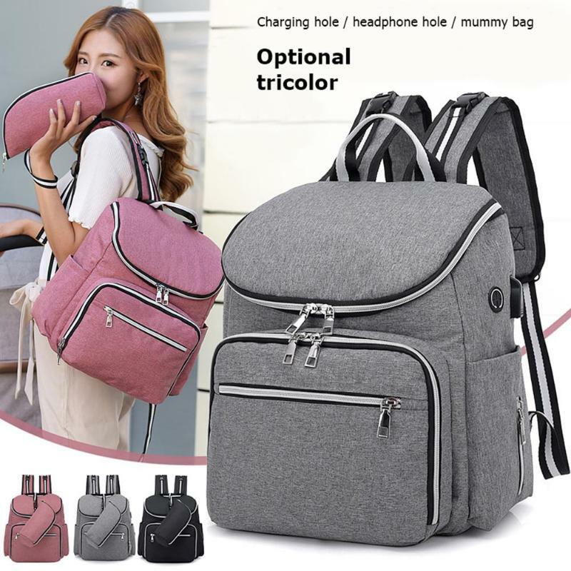 2021 Baby Diaper Bag Backpack Waterproof Mummy Maternity Large Capacity Bags Mummy Maternity Travel Backpack Nursing Handbag Bag