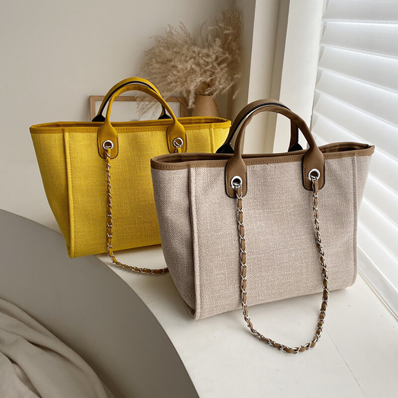 Borsa a tracolla in tela borse a tracolla per donna Designer Trend Tote Bag Messenger borsa grande di lusso donna capacità portatile corea