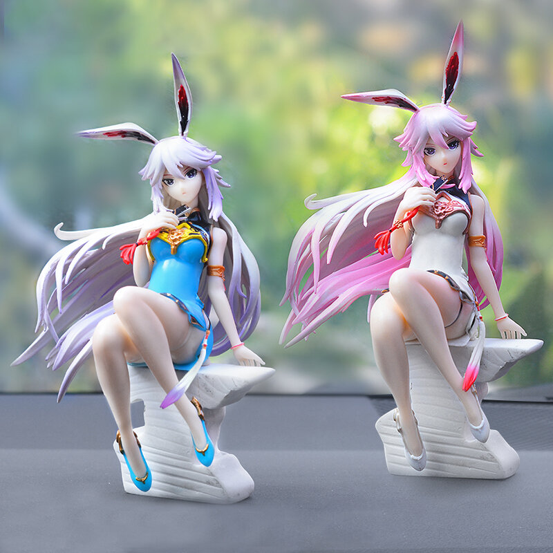 Hentai-figuras de acción de postura sentado, Cheongsam Kawaii, impacto 3rd Yae Sakura, juguetes de modelos, adornos de Anime