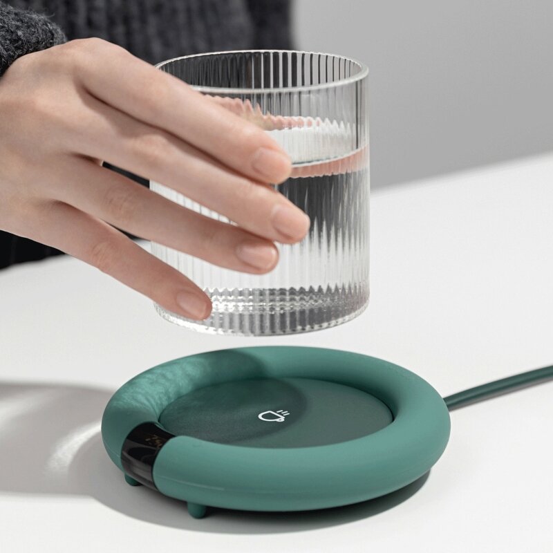 Cup Warmer Heat Beverage Mug Mat Keep Drink Warm Heater Heating Coaster Pad for Coffee Milk Tea 220V 20W