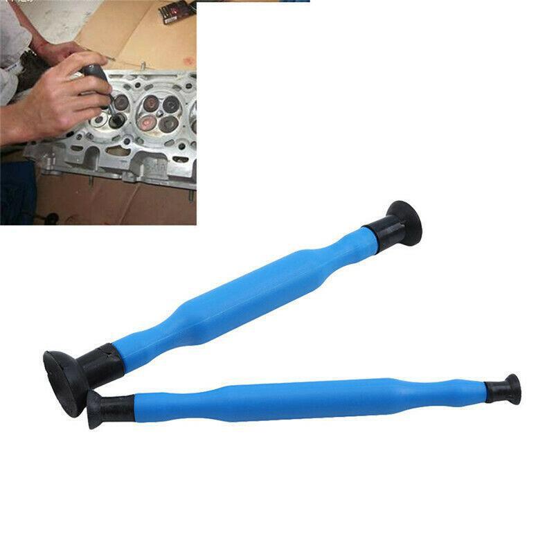2Pcs Manual Valve Lapping Grinding Sticks Valve Lapper Tool with Suction Cups Kit