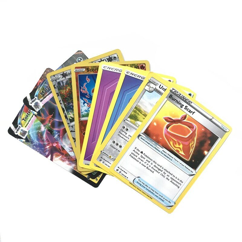 324pcs Pokemon Cards Sun & Moon Random box Sword Shield Rebel Clash Booster Box Collectible Trading Card Game Child Gift