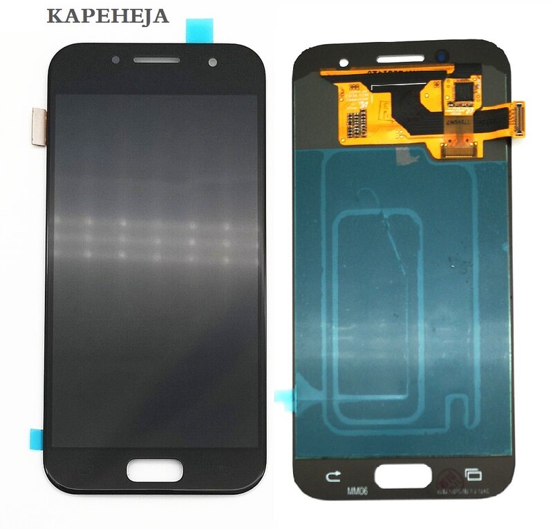 Super AMOLED LCD Display Voor Samsung Galaxy A3 2017 A320 A320F Lcd Touch Screen Digitizer Vergadering