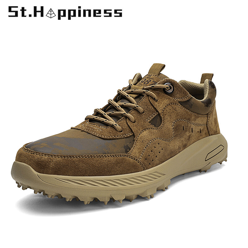 2021 New Men Leather Casual Shoes Fashion Soft Breathable Walking Sneakers Outdoor Lightweight Non Slip Sports Shoes Big Size