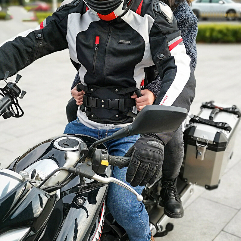 Motorrad Roller Niere Gürtel Hinten Sitz Passagier Grip Haltegriff Non-slip Sicherheit Strap Universelle Sitz Nieren Gürtel für kind nierengurt motorrad