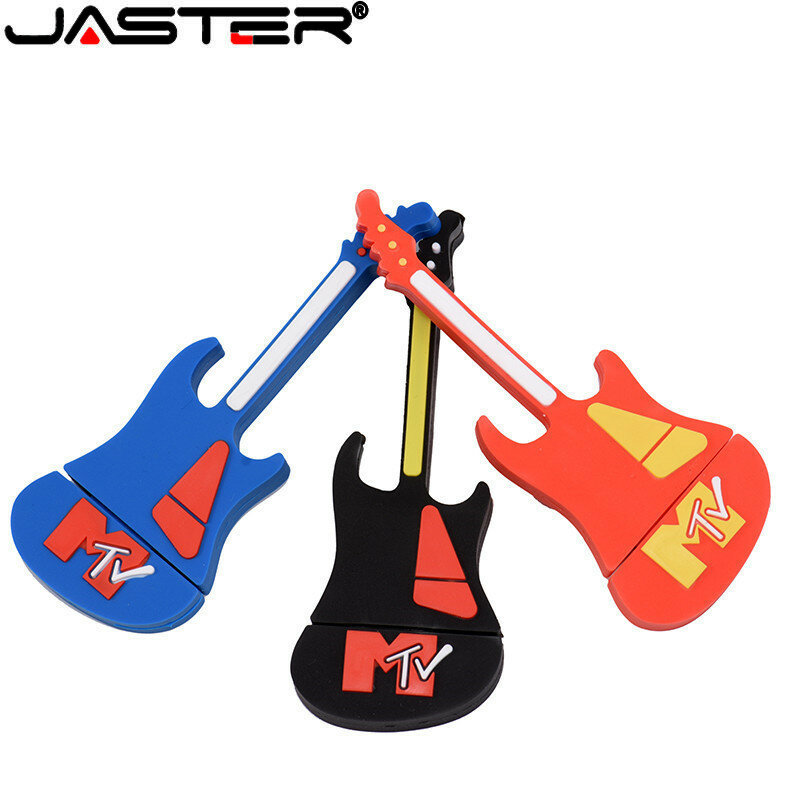 JASTER آلات موسيقية نموذج حملة القلم محرك فلاش usb الغيتار بندريف 4GB 8GB 16GB 32GB 64GB فلاش ذاكرة يو القرص