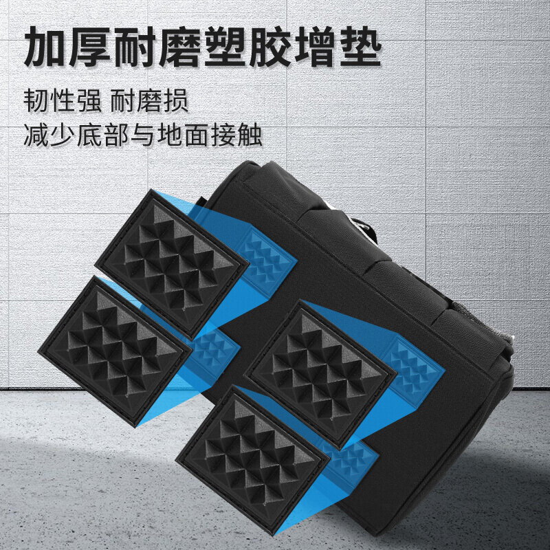 Electrician Portable Tool Bag Organizer Storage Multi Outdoor Large Capacity Tool Bag Thick Canvas Borsa Attrezzi Toolkit DM50TB