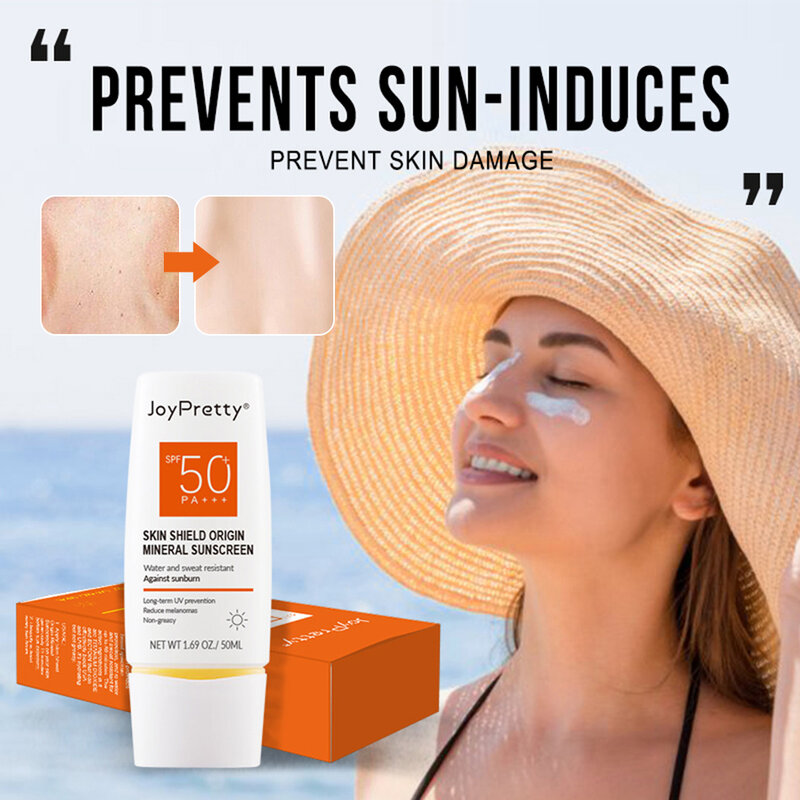 50 Ml FOR JOYPRETTY Sunscreen Lotion Face Body Uva Uvb Protection Waterproof Refreshing Non-greasy Moisturizing Sunscreen Cream