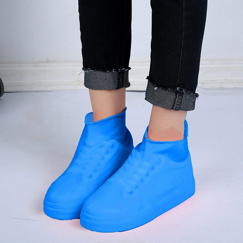 Anti-Slip Latex รองเท้ากันน้ำ Rain Boot Overshoes รองเท้า NYZ Shop