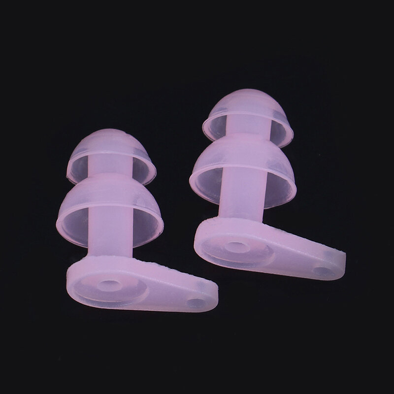 2 uds nadando tapones de oídos para Surf conjunto impermeable de silicona suave Surf buceo accesorios piscina para los niños tapones de oídos para natación